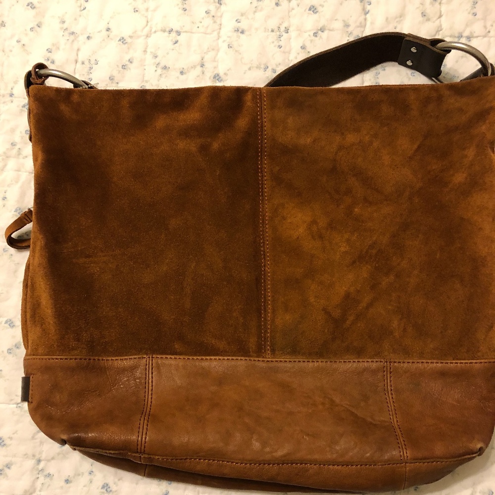 Suede Ellington leather bag